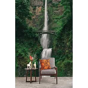 Dikey Şelale 3 Boyutlu Duvar Kağıdı