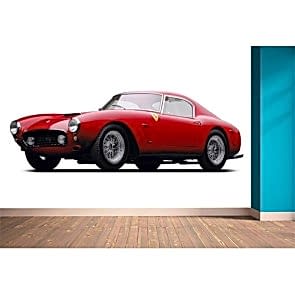 1960 Model Ferrari - Araba 3D Duvar Kağıdı