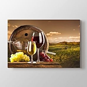 Bağ Bozumu - Mutfak Dekoratif Duvar Tablosu