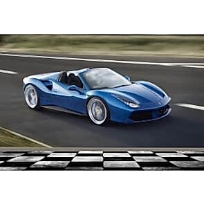 Ferrari 488 Spider - Araba 3D Duvar Kağıdı