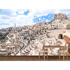 Kapadokya Antik Kenti 3 Boyutlu Resimli Duvar Kağıdı