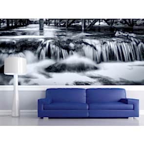 Antalya Düden Şelalesi 3 Boyutlu Manzara Duvar Kağıdı