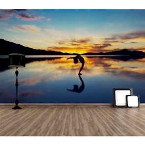 Yoga ve Huzur Spor Duvar Kağıdı Modeli