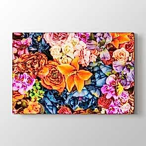 Capcanlı Çiçekler Tablosu | Çiçek Tabloları