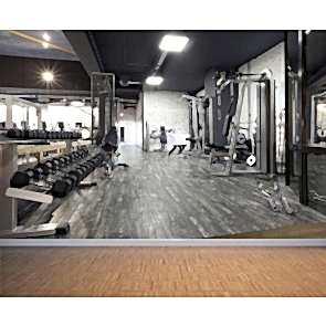 Spor Salonu için Özel Üç Boyutlu Duvar Kağıdı Modeli