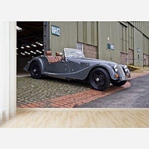 Morgan Antik Araba - Araba 3D Duvar Kağıdı