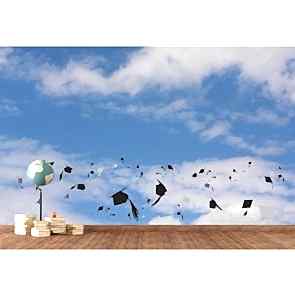 Kep Töreni - Okul Kreş Ofis Duvar Kağıtları