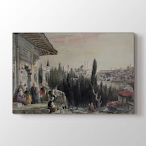 Osmanlı Çeşme Görüntüsü Tablosu - Ucuz Kanvas Tablo