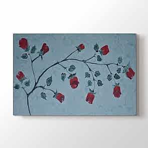 Güller Ebru Sanatı Tablosu | Ev Dekorasyon Tablo