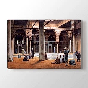 Osmanlı Dönemi Camide İbadet Tablosu - Klasik Tablolar