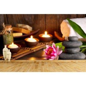 Masaj Huzuru 3D Duvar Kağıdı Modeli