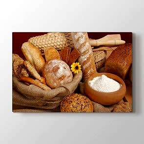 Unlu Mamüller - Mutfak Duvar Dekoru Kanvas Tablo