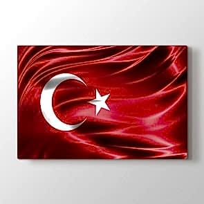 Ay Yıldızlı Bayrak Tablosu | Ev Dekorasyon Tablo