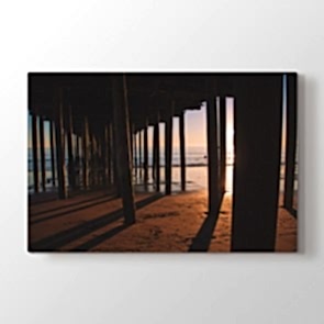 Eski Köprünün Altı Tablosu | Deniz Manzaralı Tablolar