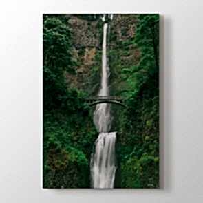Dikey Şelale Tablosu | Doğa Tabloları