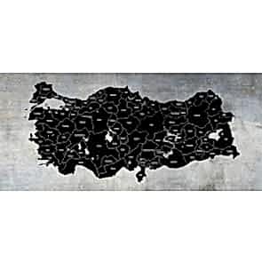 Beton Zeminde Türkiye Haritası