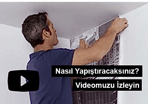 Yapışkanlı Duvar Kağıdı Uygulama Videomuzu İzleyin