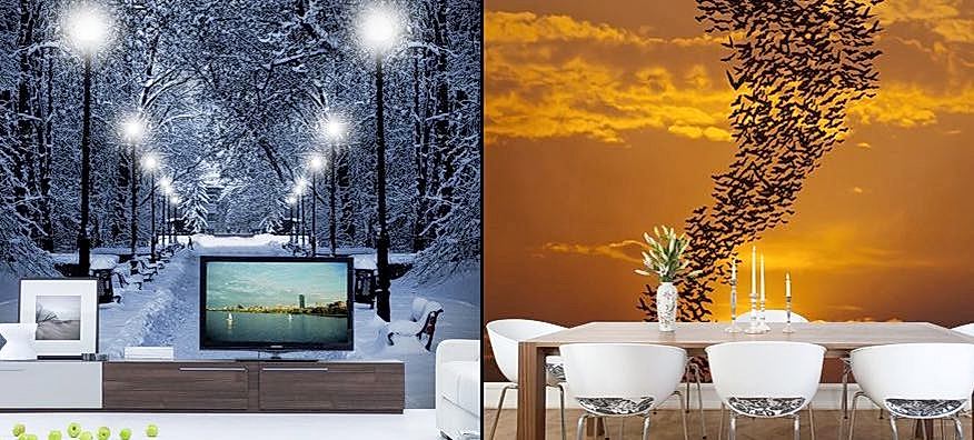 Çok Satan Popüler 3 Boyutlu Duvar Kağıdı Modelleri