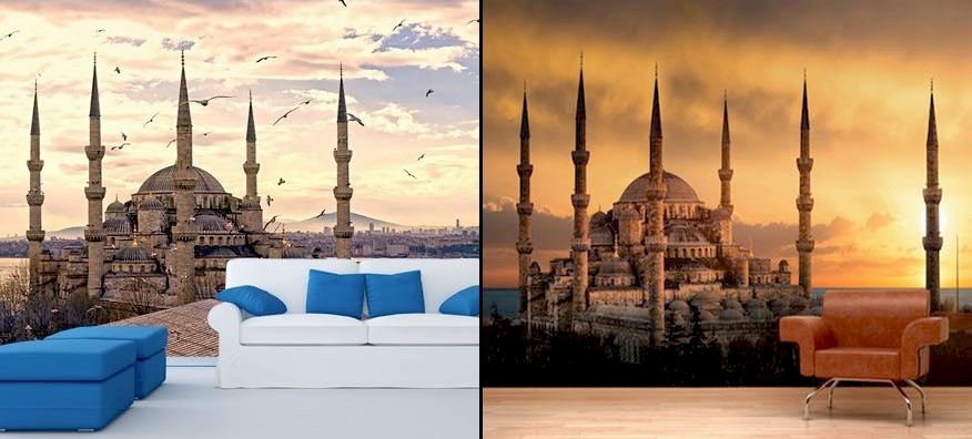 Din Temalı 3 Boyutlu Duvar Kağıtları