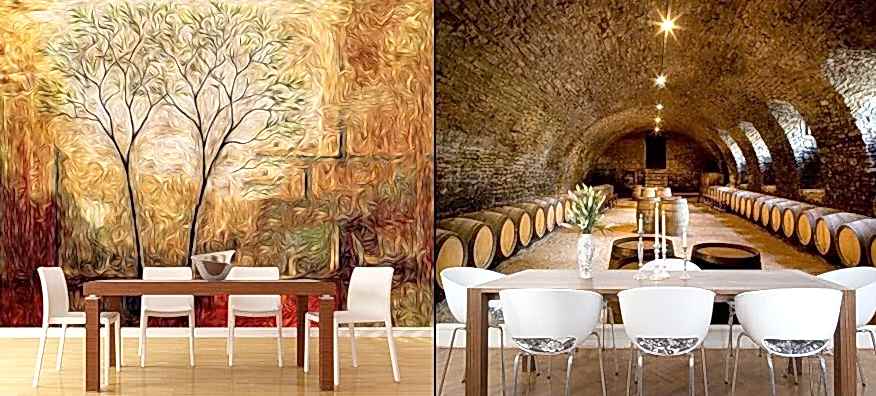 Kafe Restoran Duvar Kağıdı Modelleri