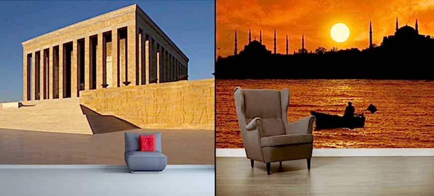 Türkiye 3 Boyutlu Duvar Kağıdı Modelleri